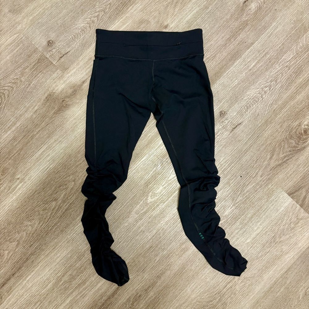 Nancy Rose Ruched Plank Pant Leggings D3*